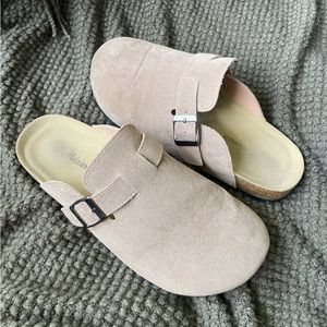 Boston Suede Clog
